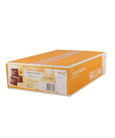 1000 Hellma Sugar Sachets - Premium Sweetener for Coffee & Tea | International Shipping Available - Buy Online on GoSupps.com