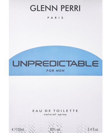 Unpredictable by Glenn Perri Eau De Toilette Spray 3.4 oz / 100 ml for Men 3.4 Fl Oz (Pack of 1) - Buy Online on GoSupps.com