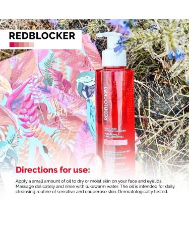 Soothing Cleansing Oil for Spider Veins | 6-Oil Dermocosmetic Blend | Gentle Face Care & Redness Reduction - 145ml - Buy Online on GoSupps.com