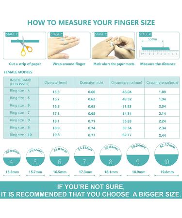 Zollen Olive Leaves Silicone Wedding Rings for Women - Stackable Rubber Bands in Rose Gold, Pearl White, Black, and Marble - Hypoallergenic Silicone - Size 6 (16.5mm) - Buy Online on GoSupps.com