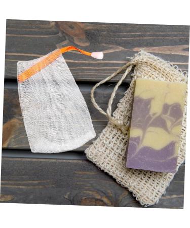OHPHCALL 20pcs Soap Mesh Bag Foaming Facial Soap Bag Foaming Soap Pouches Portable Soap Pouch Nylon 15.50X9.00X0.50CM As Shown - Buy Online on GoSupps.com