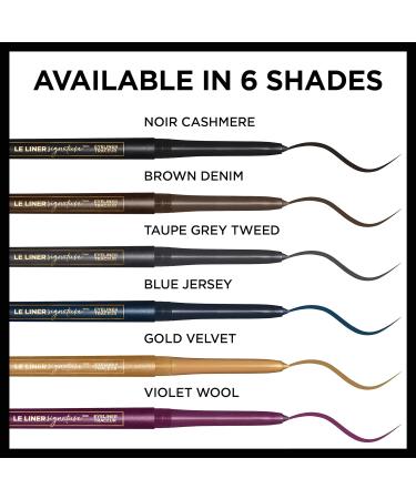 L'Oreal Paris Le Liner Signature Mechanical Eyeliner - Blue Jersey 0.011 oz - Buy Online on GoSupps.com