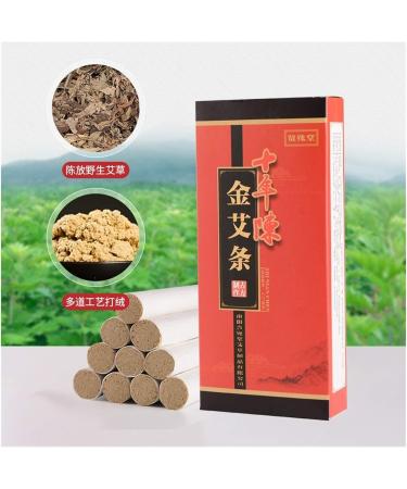 Buy Smoke-Free Moxa Cones & Rolls | Pure Golden Moxa for Moxibustion | International Shipping Available - Buy Online on GoSupps.com
