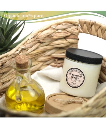 Dr Adorable Murumuru Butter - 8 oz Organic Cold Pressed Body Butter Lotion & Soap Making Supplies - Pure Natural Formula for Radiant Skin - Buy Online on GoSupps.com