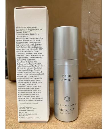 ARCONA Magic Dry Ice Moisturizer - Ultra Hydrating for Dry & Sensitive Skin - 1.17 oz - Vegan, Cruelty Free - Buy Online on GoSupps.com