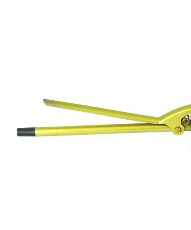 Hot and Hotter Gold Ceramic Curling Iron 1/4'' - Professional Barrel Size - Buy Online on GoSupps.com