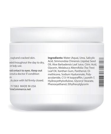 UREA LABS 10% Urea Cream with Salicylic Acid and Lavender Oil - Daily Moisturizer for Face, Hands, Feet & Body - Hydrating Therapeutic Cream for Dry Skin & Keratosis Pilaris - Buy Online on GoSupps.com
