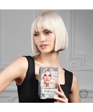 L'Or al Paris Pr f rence 9L Light Platinum Blonde Hair Color - Anti-Yellow Tinge & Breakage Technology | Multipack Ultra Platinum Brightener for International Shipping - Buy Online on GoSupps.com