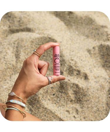Sun Bum Wild Strawberry Cocobalm | Hydrating Lip Balm with Aloe | Paraben & Silicone Free | 0.15oz Stick - Buy Online on GoSupps.com