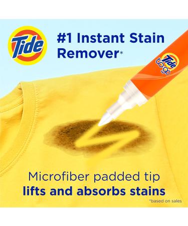 Tide to Go Instant Stain Remover Liquid Pen 3 Count - 2 Packages | Fresh Stain Remover Pen - Pack of 3 - Buy Online on GoSupps.com