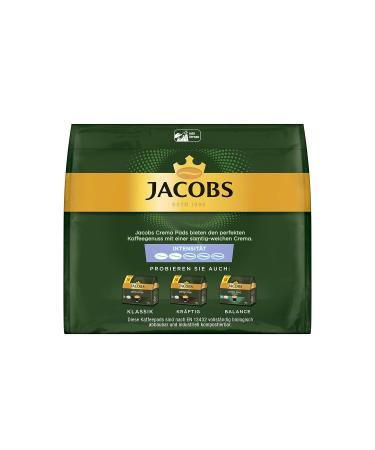 Jacobs Pads Crema Mild - 90 Senseo Compatible Coffee Pads Utz-Certified 5-Pack (18 Drinks Each) - Buy Online on GoSupps.com