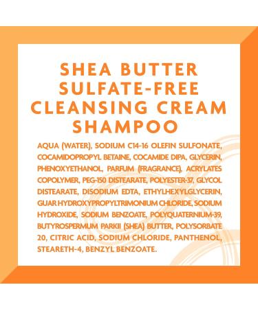 Cantu Cleansing Cream Shampoo 709g SALON SIZE Unscented - 1 Pack - Buy Online on GoSupps.com