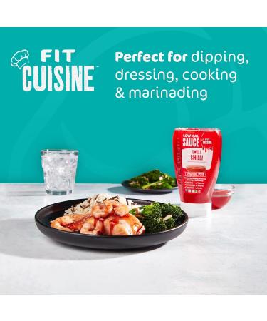Fit Cuisine Low Calorie Sauce - Low-Cal Sauce to Support Weight Management Low Carb Diet Keto Friendly Vegan For Dipping Dressing Cooking Marinading - 425ml (Caesar Dressing) - Buy Online on GoSupps.com