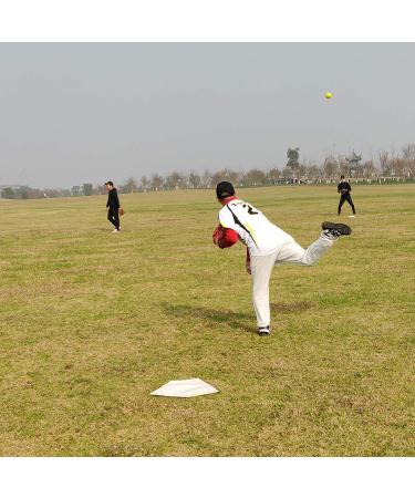 Eco Walker Thrown Down Baseball Bases - Ideal for Teeball, Softball, Kickball, Kids' Backyard Practice - White - Buy Online on GoSupps.com
