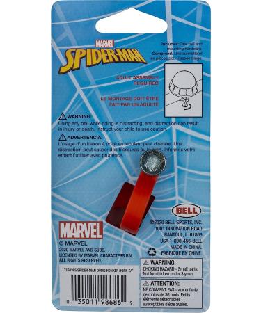 Marvel Spider-Man Honker Dome Bike Horn - Fun & Loud Bicycle Accessory - Buy Online on GoSupps.com