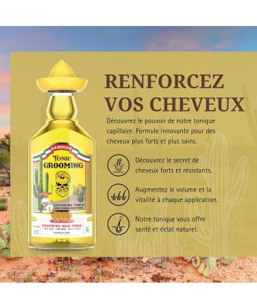 BANDIDO Men's Hair Lotion 250ml - Very Fast Hair Growth - Hair Growth Serum - Hair Regrowth - Products Against Hair Loss - Anti Hair Loss for Men - Toning Lotion - Buy Online on GoSupps.com