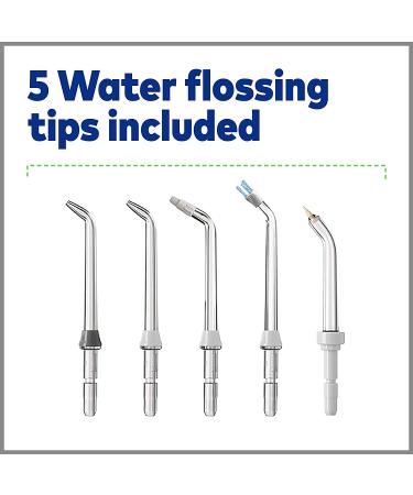Waterpik Complete Care 9.0 Sonic Toothbrush & Water Flosser Set, White - 11 Piece Kit - Buy Online on GoSupps.com