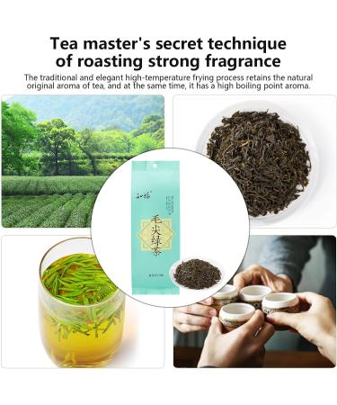 130g Chinese Maojian Tea Spring Green Tea Loose Leaf Tea Herbal Tea Baked Floral Aroma Tea for Weekend Time Spring Summer Tea Drinks - Buy Online on GoSupps.com