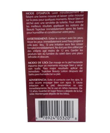 Topiclear Paris Exfoliating Soap | Best Skin Renewal | Buy Online Internationally - Buy Online on GoSupps.com