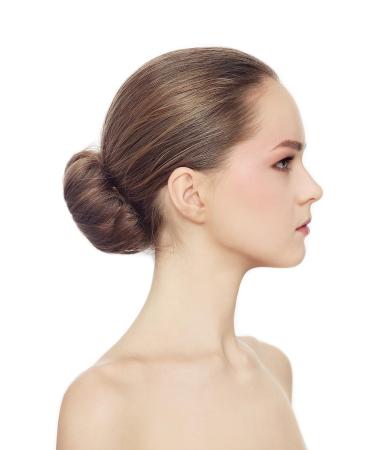 Beaute Galleria Hair Donut Bun Maker Set - Large, Medium, Small Sizes - Beige/Blonde - Mesh Chignon Ballet Sock Bun - 3 Pieces - Buy Online on GoSupps.com