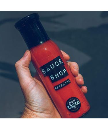 Sauce Shop - Sriracha - Award-Winning Hot Sauce Sriracha Sauce Perfect for Stir Fry Burgers Fries Yoghurt and Hummus 3 x 255g - Buy Online on GoSupps.com