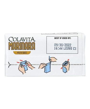 Colavita Marinara Pasta Sauce 13.76 oz Tetra Recart for Eco-Friendly Sustainable Packaging - Pack of 16 - Buy Online on GoSupps.com