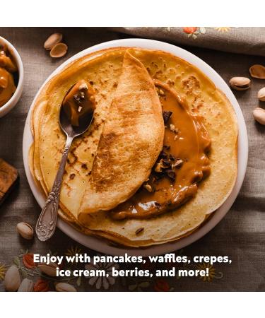 Keto Factory Dulce de Leche Milk Caramel Spread - Low Carb, No Added Sugar, Gluten-free - 15 Oz Jars (Pack of 2) - Buy Online on GoSupps.com