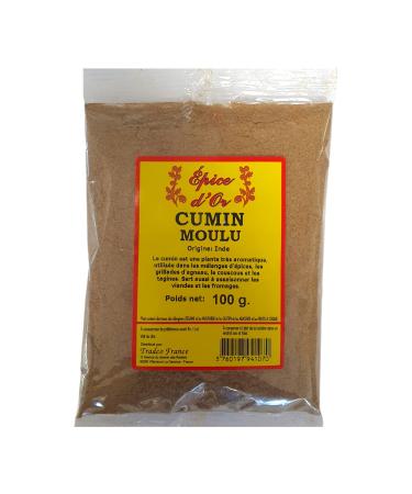 Ground Cumin 100g - Golden Spice, 100% Natural Cumin Powder, No Additives, High Quality, No Preservatives
