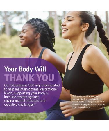 21st Century Glutathione 500 mg Plus Milk Thistle Extract & Alpha Lipoic Acid Capsules (120 Count), Reduced Form, Combats Harmful Radicals, Supports Cellular & Immune Health, Non-GMO, Gluten-Free - Buy Online on GoSupps.com