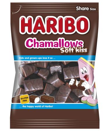 Haribo - Chamallows Soft-Kiss (Chamallows Soft-Kiss) | Poids Total 200 grams