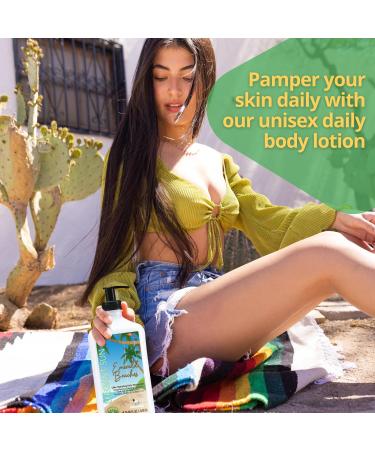 Buy Emerald Beaches Daily Moisturizer Tan Extender - Aloe Vera After Sun Lotion for Sensitive Skin | Unisex Tanning Bed Lotion with Fresh Scent - Buy Online on GoSupps.com