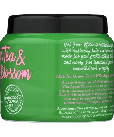 Not Your Mother's Naturals Butter Masque Green Tea/Apple 10.0 oz - Hydrating Hair Treatment - Buy Online on GoSupps.com