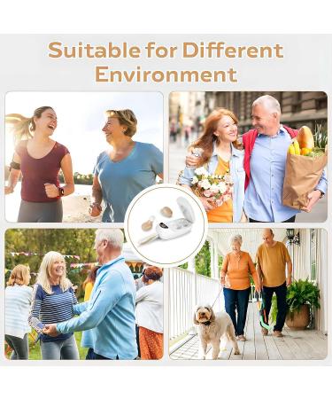 Rechargeable Noise Cancelling Hearing Aids for Seniors & Adults - Digital Amplifier with Magnetic Charging Box - Beige - Buy Online on GoSupps.com