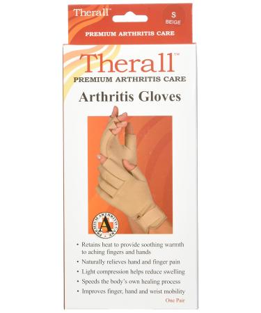 Therall Arthritis Gloves  Beige  Small Beige Small (1 Pair)