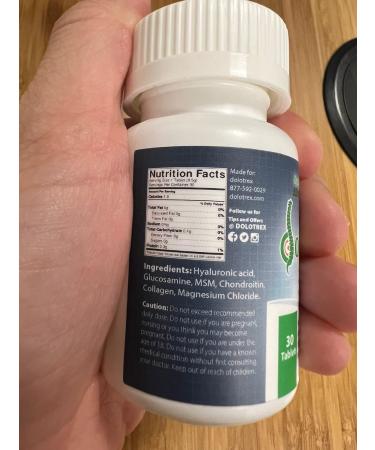Dolotrex Fast Acting Supplement | Alivio al Dolor e Inflamacion de Articulaciones Musculos | All Natural Joint Muscle and Back Relief | 30 Count - Buy Online on GoSupps.com
