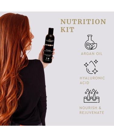 Buy Moroccan Argan Oil Shampoo Conditioner & Hair Mask Set - Hydrating Moisturizing Frizz Control for All Hair Types - International Shipping Available - Buy Online on GoSupps.com
