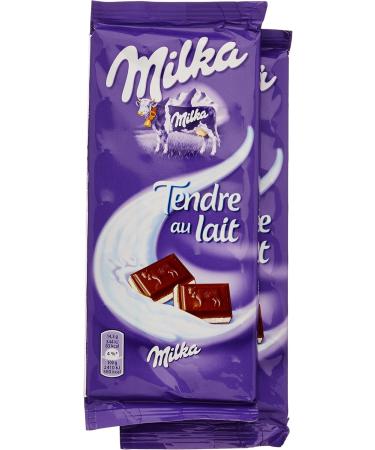 Milka Soft Milk Chocolate 2 Bars of 100 g - Buy Online on GoSupps.com