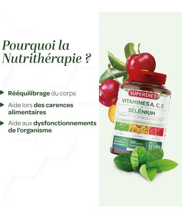 SUPERDIET - VITAMINS A.C.E - SELENIUM -150 capsules - Buy Online on GoSupps.com