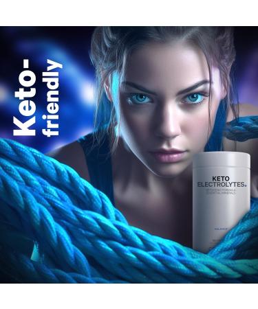 Codeage Keto Electrolytes Vegan Electrolyte Tablets with Magnesium Potassium Calcium & Salt | Non-GMO 180 Count Hydration Supplement for Keto Diet | Electrolyte Powder & Drink Mix - Buy Online on GoSupps.com