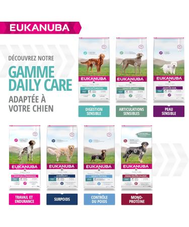Eukanuba Daily Care - Mono-protein Salmon Dry Food for Adult Dogs - Rich in Fresh Frozen Salmon 2.3 kg - Buy Online on GoSupps.com