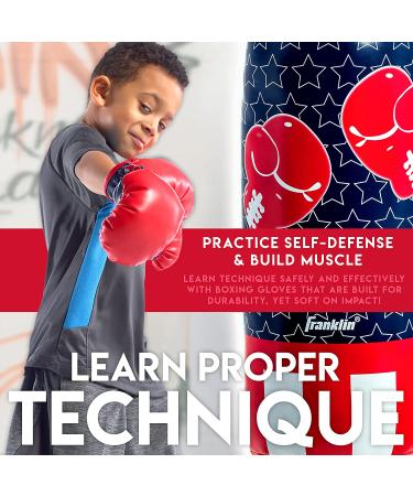 Franklin Sports Kids Mini Boxing Set with Gloves, Punching Bag & Door Jam Bracket - Future Champs Collection - Buy Online on GoSupps.com