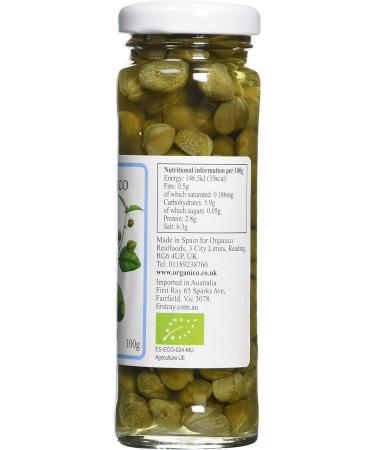 Organico Capers in Brine 100g - Buy Online on GoSupps.com