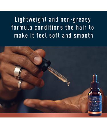 King C. Gillette Men's Beard Care Gift Kit - Beard and Face Wash, Beard Oil, Shave Gel - Buy Online on GoSupps.com