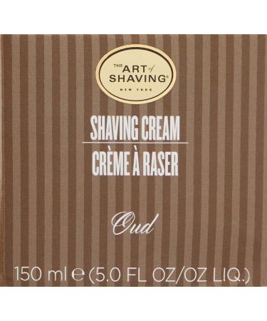 The Art of Shaving Oud Men's Shaving Cream - Clinically Tested for Sensitive Skin 5 Oz - Buy Online on GoSupps.com