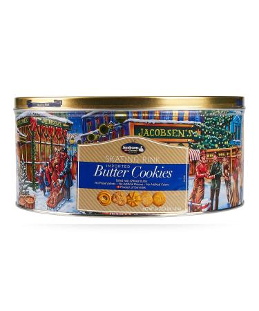 Jacobsens Danish Butter Cookies, 64 Ounce 64 Ounce (Pack of 1)