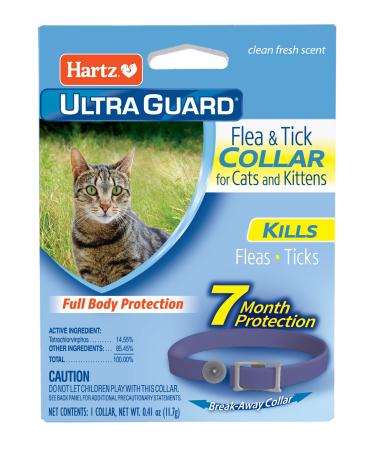 Hartz UltraGuard Purple Flea & Tick Collar for Cats and Kittens - 7 Month Protection - Buy Online on GoSupps.com