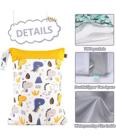 Seaur Washable Cloth Diaper Pockets - Reusable Zip Organizer Bag for Travel Beach Hiking & Fitness (30x40cm 10 Colors) - Buy Online on GoSupps.com