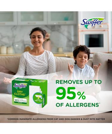 Swiffer Sweeper Dry Multi-Surface Sweeping Cloth Refills for Floor Sweeping and Cleaning Unscented 16 count - Buy Online on GoSupps.com