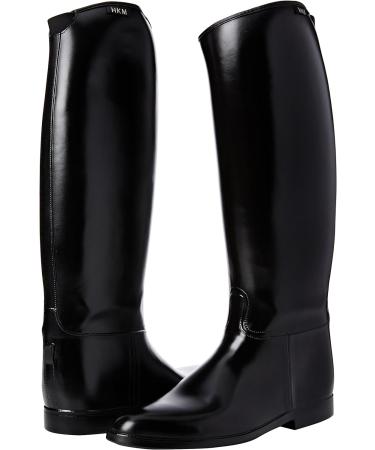 HKM Adult 4510 Riding Boots for Men - Standard Black Elastic Insert - Size 43 EU - Premium Quality eCommerce Riding Footwear - Buy Online on GoSupps.com