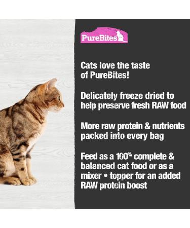 PureBites Cat Food Topper 69g | Salmon Recipe | Made in USA 69 g (Pack of 1) - Buy Online on GoSupps.com
